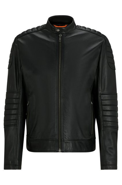 BOSS ORANGE Lederjacke Jolur (1-St) günstig online kaufen