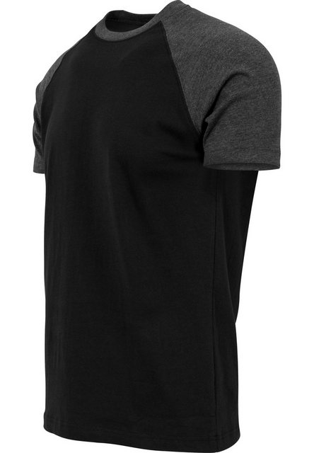 URBAN CLASSICS T-Shirt TB639 - Raglan Contrast Tee blk/cha S günstig online kaufen