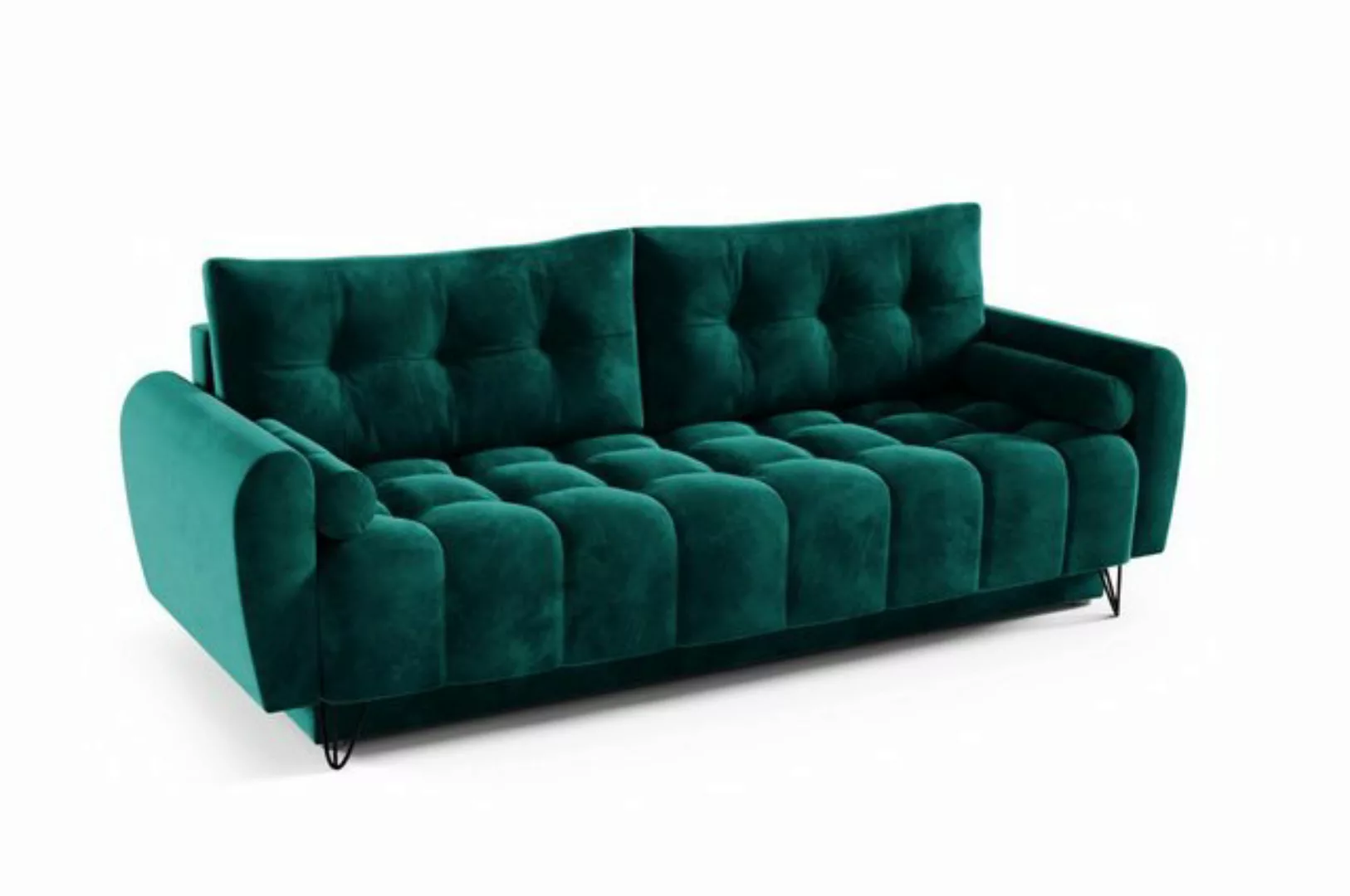 MOEBLO Schlafsofa OHIO, Sofa Couch für Wohnzimmer Polstersofa Sofagarnitur günstig online kaufen
