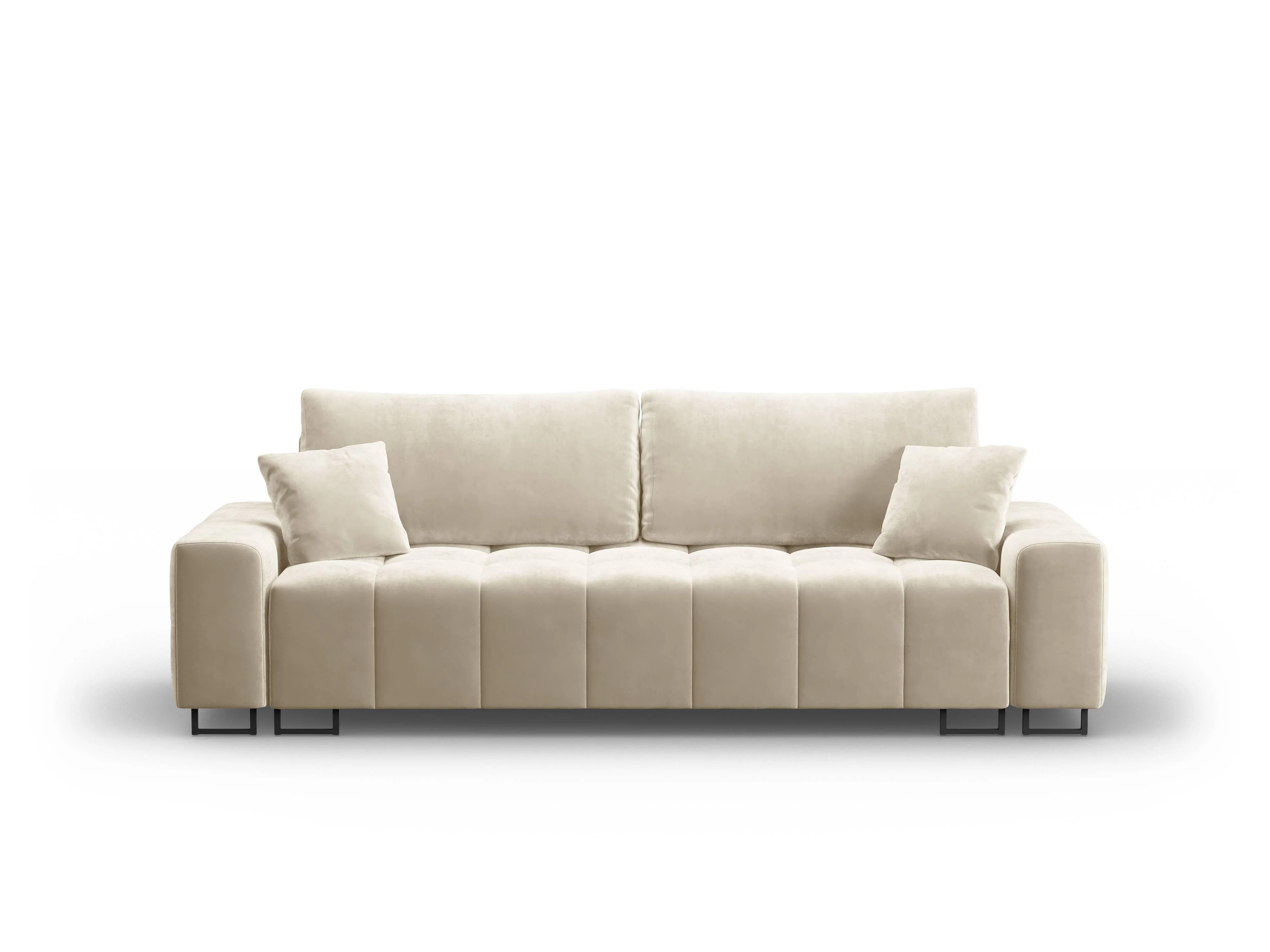 Cosmopolitan Design | Wicklow Samt-Schlafsofa mit Stauraum günstig online kaufen