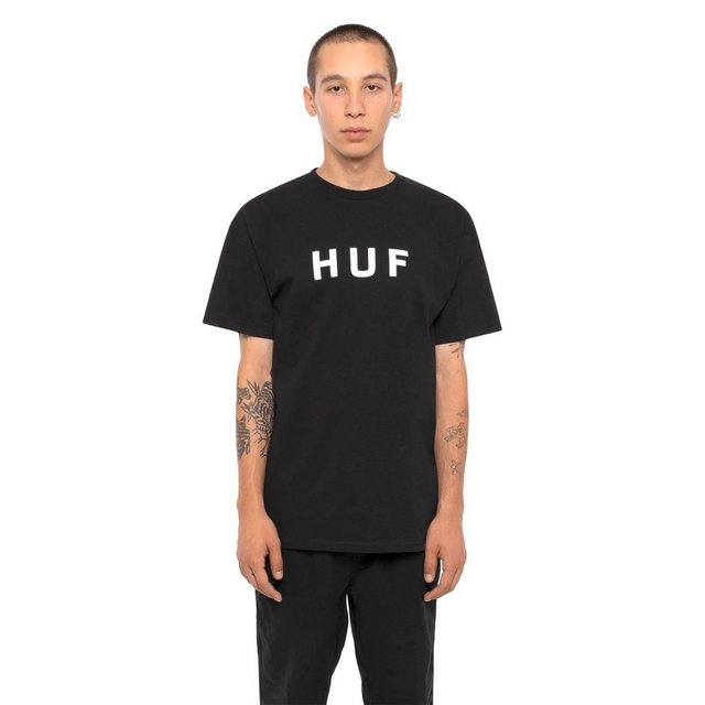 HUF T-Shirt OG Logo - black günstig online kaufen