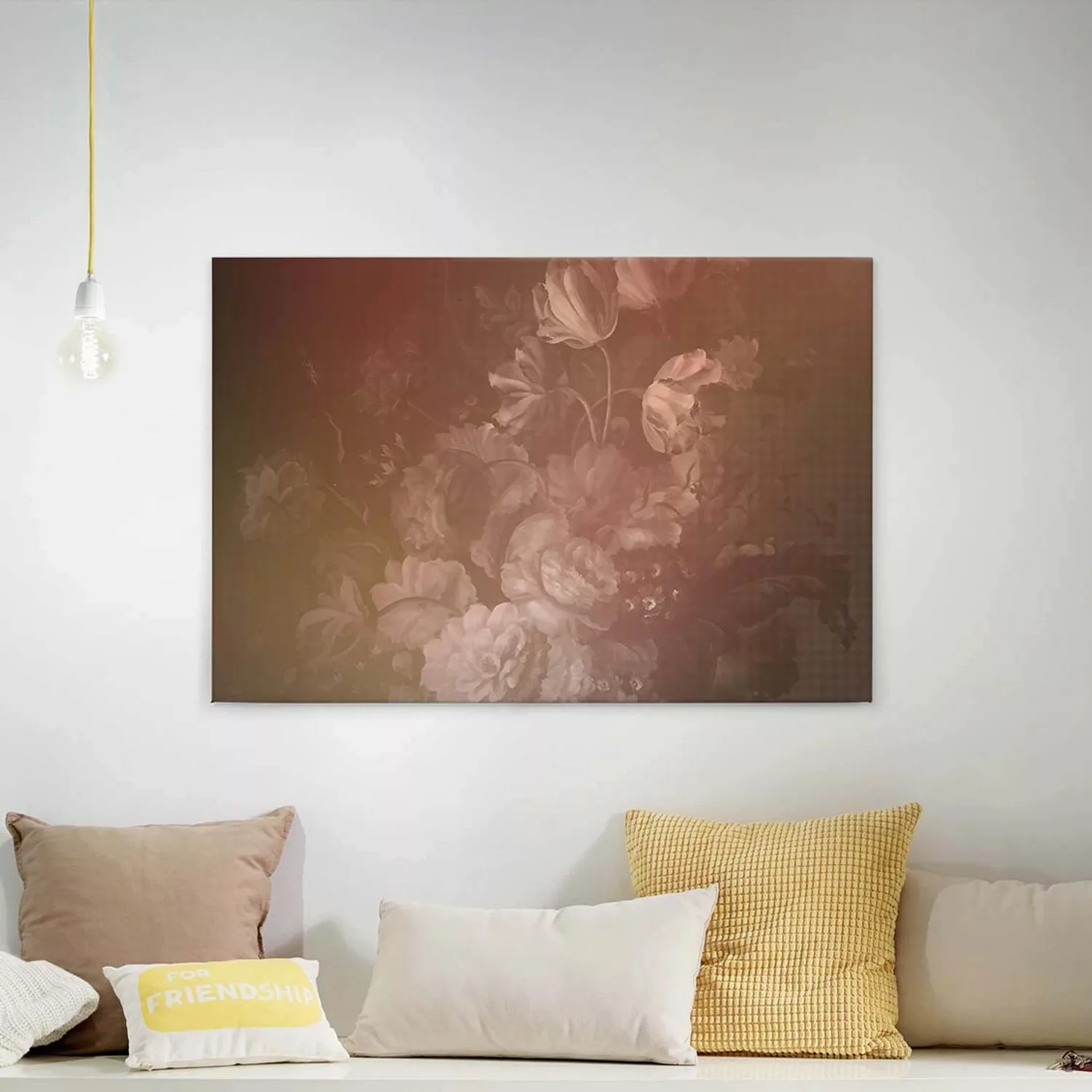 A.S. Création Leinwandbild "dutch pastel 3", Blumen, (1 St.), Keilrahmen Bi günstig online kaufen