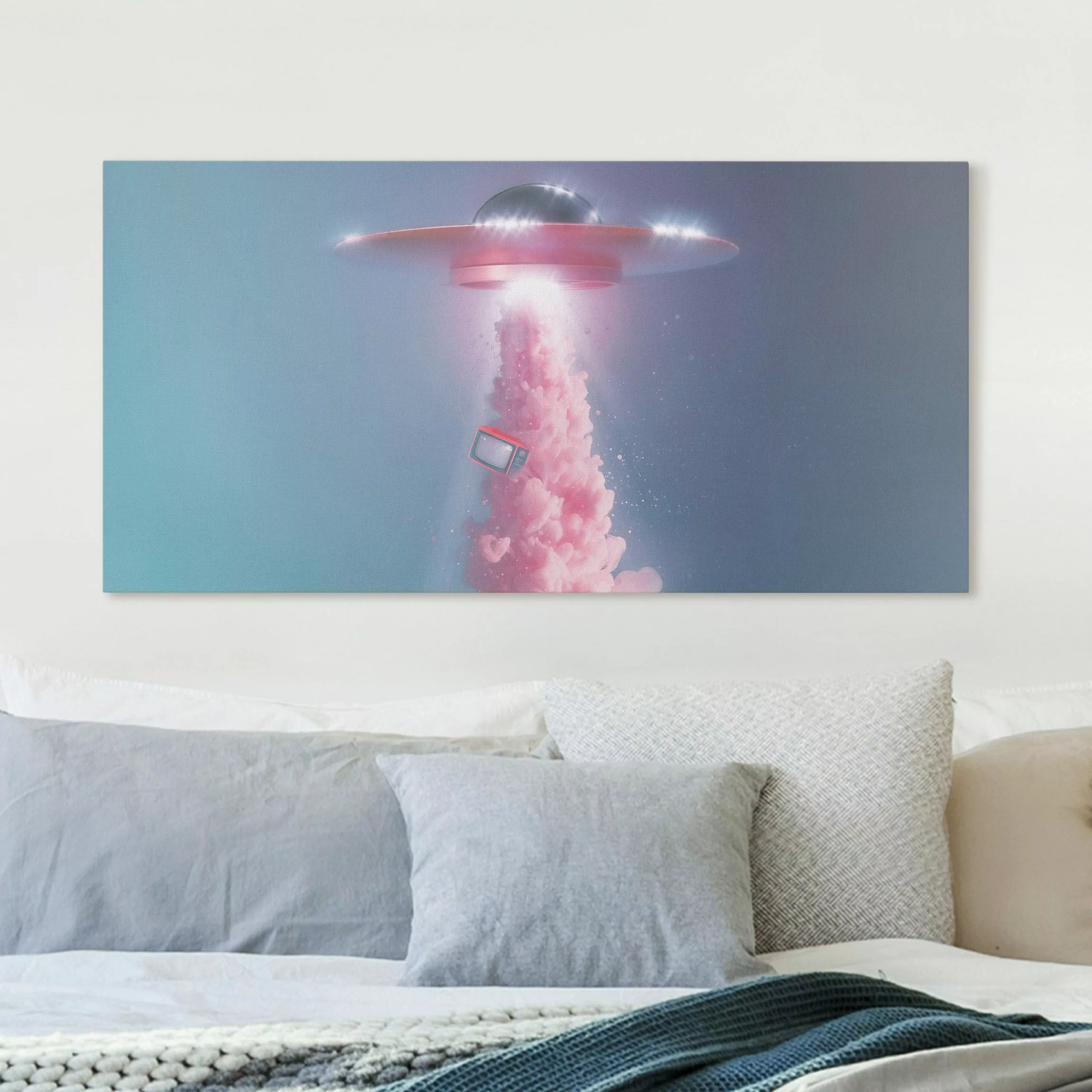 Leinwandbild Multimedia Ufo günstig online kaufen