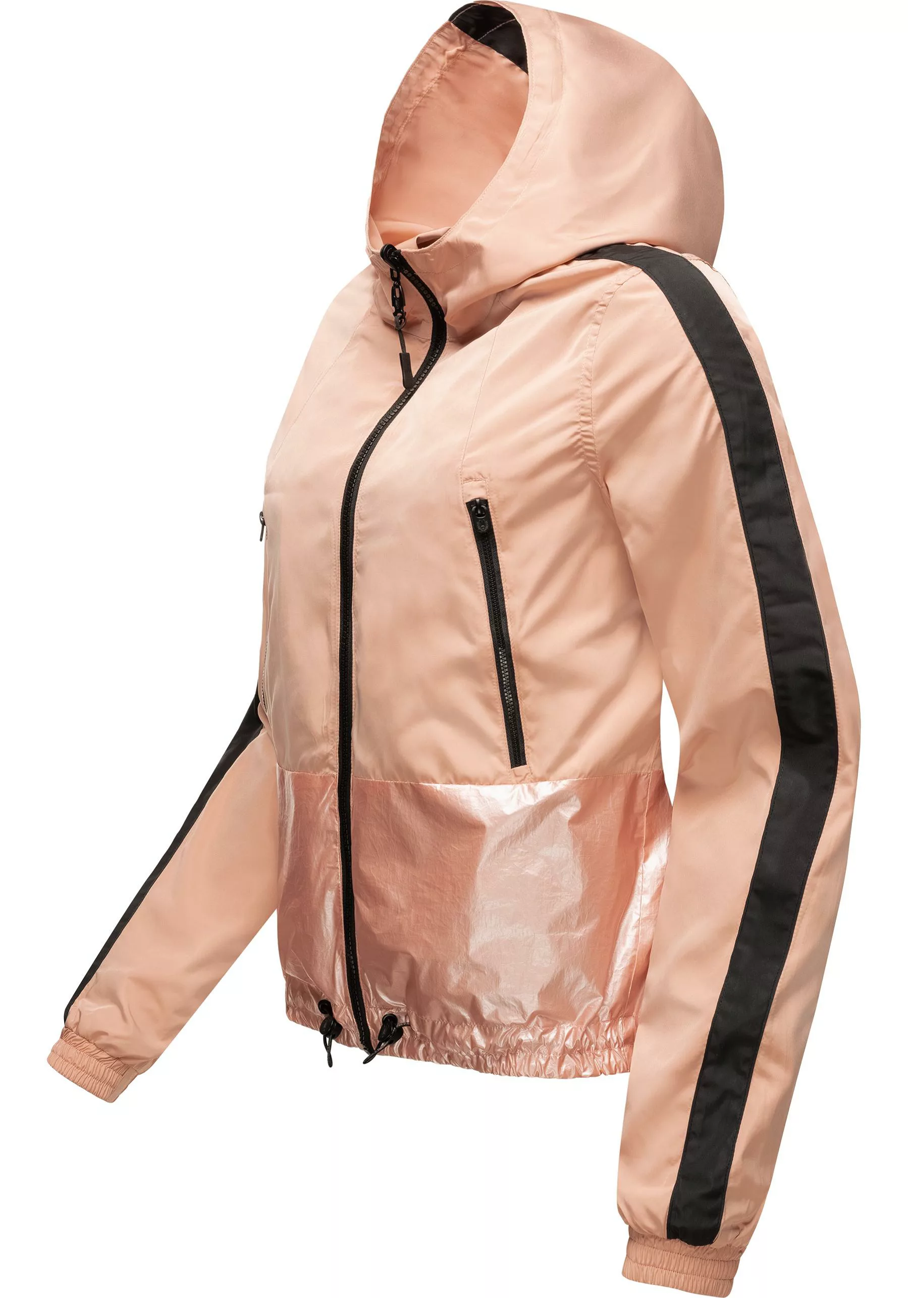 Navahoo Wendejacke "Sunitaa", mit Kapuze, ultraleichte 2-in-1 Damen Übergan günstig online kaufen