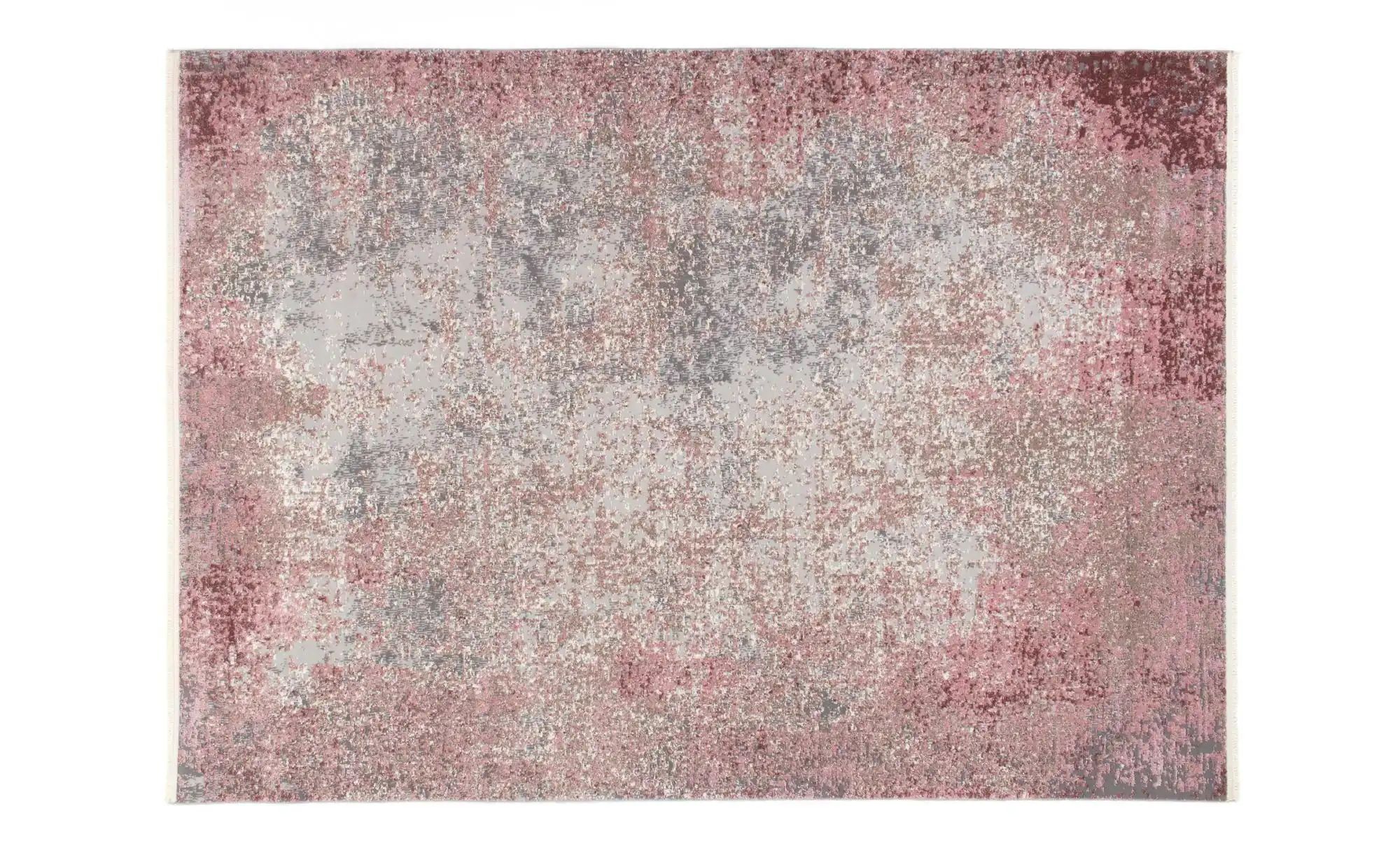 Teppich   ¦ rosa/pink ¦ Synthetische Fasern ¦ Maße (cm): B: 133 H: 0,7 Tepp günstig online kaufen