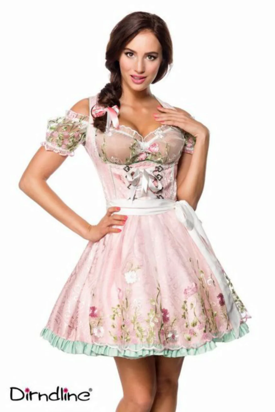 Dirndline Dirndl Dirndl Kleid Oktoberfest Tracht Wiesn Wasn Dirndlmode Wies günstig online kaufen