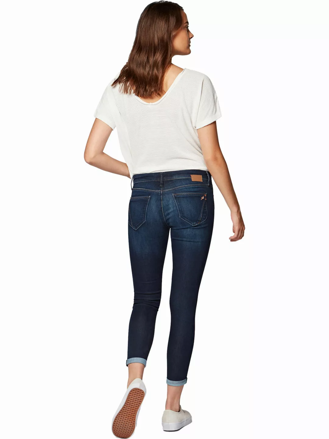 Mavi Damen Jeans Lexy - Skinny Fit - Blau - Deep Sateen Glam günstig online kaufen