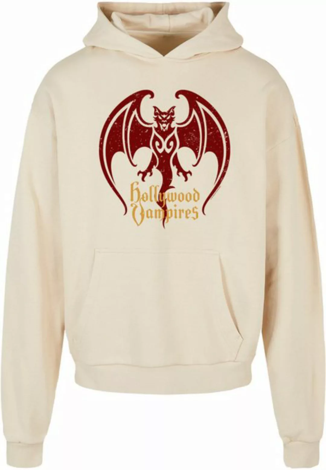 Merchcode Kapuzensweatshirt Merchcode Herren Hollywood Vampires - Bat Logo günstig online kaufen