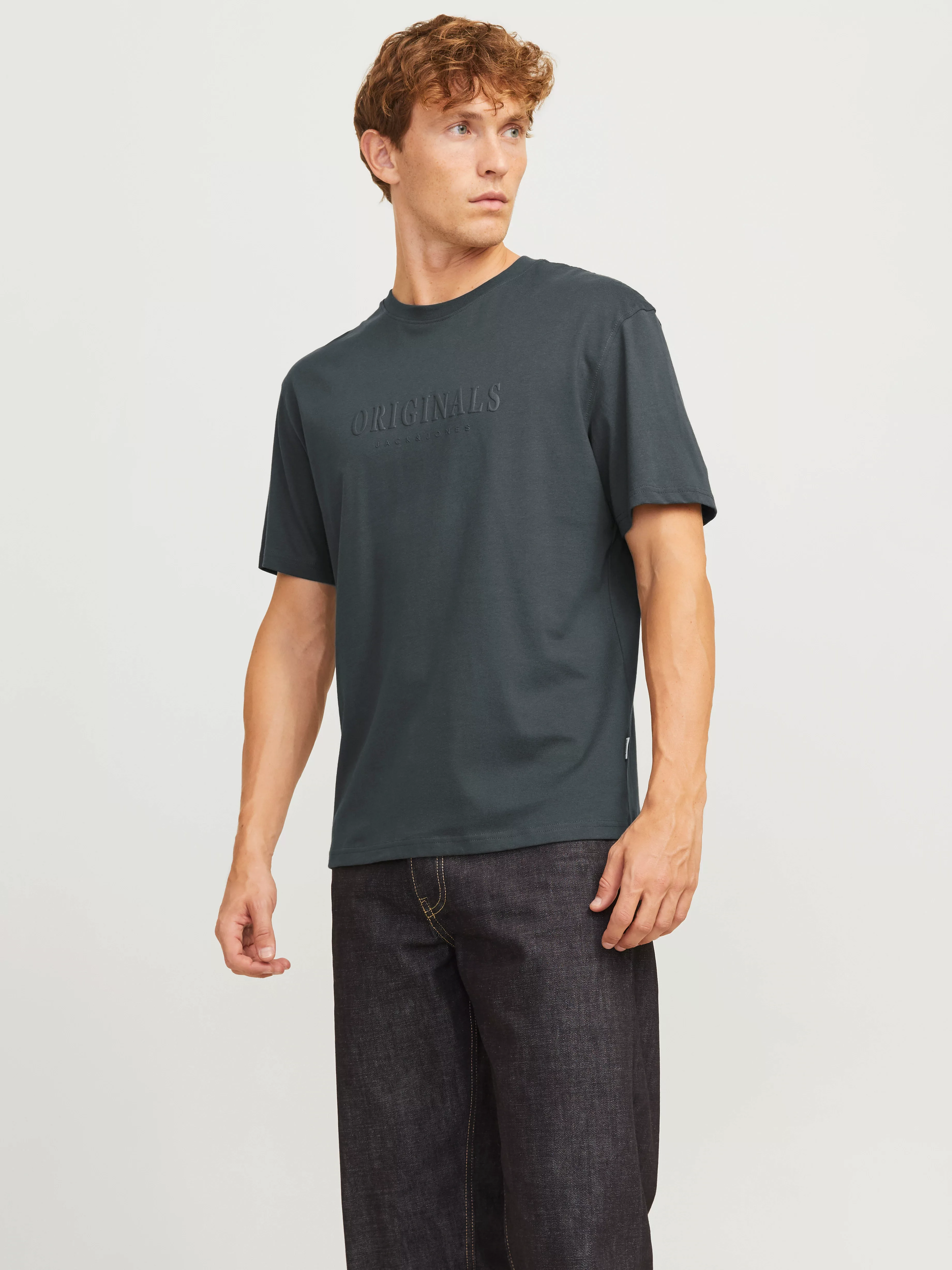 Jack & Jones Herren Rundhals T-Shirt JORFREDERIKSBERG - Regular Fit günstig online kaufen