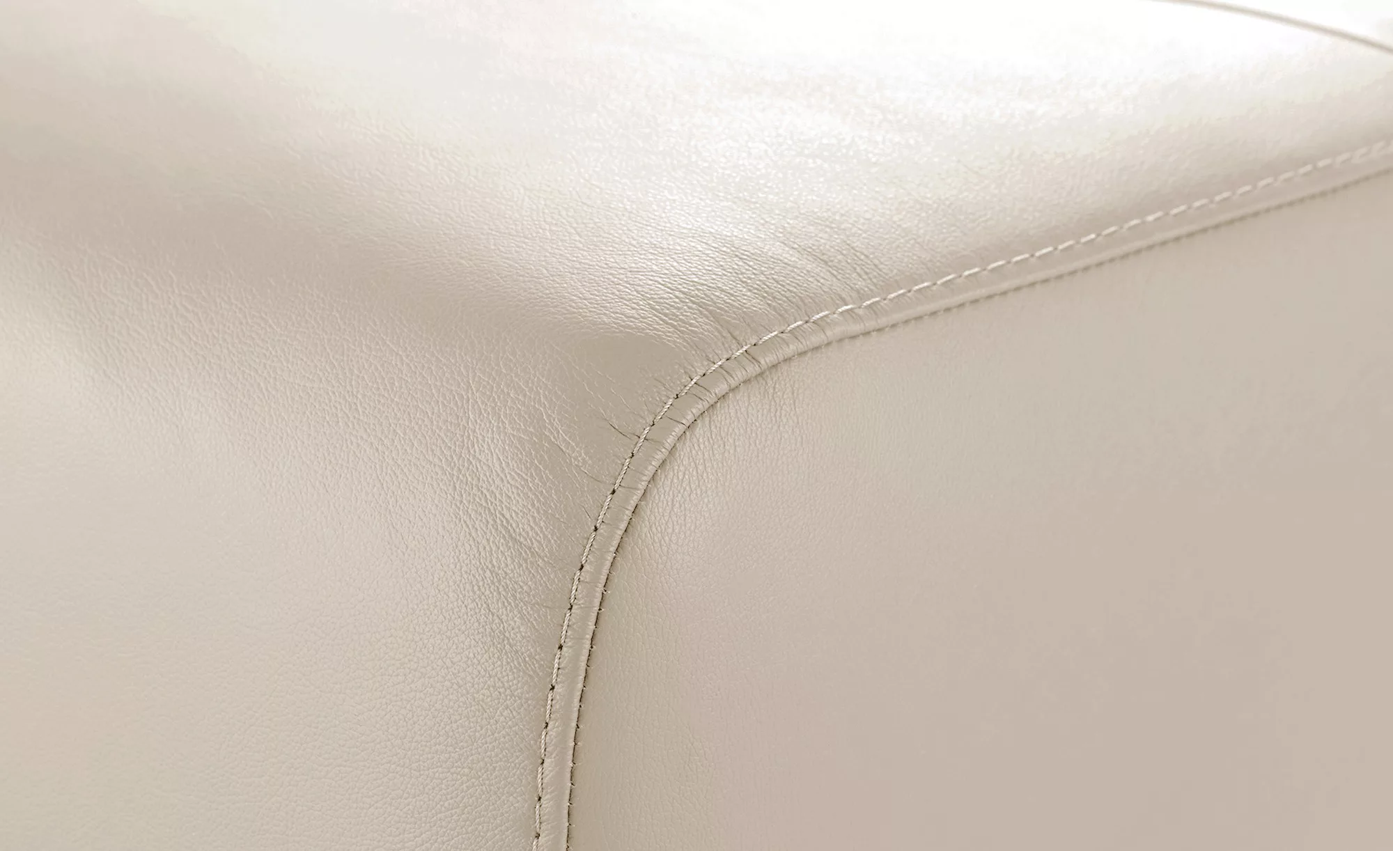 Stressless Hocker aus Leder  Stella ¦ creme ¦ Maße (cm): B: 90 H: 44 T: 57. günstig online kaufen