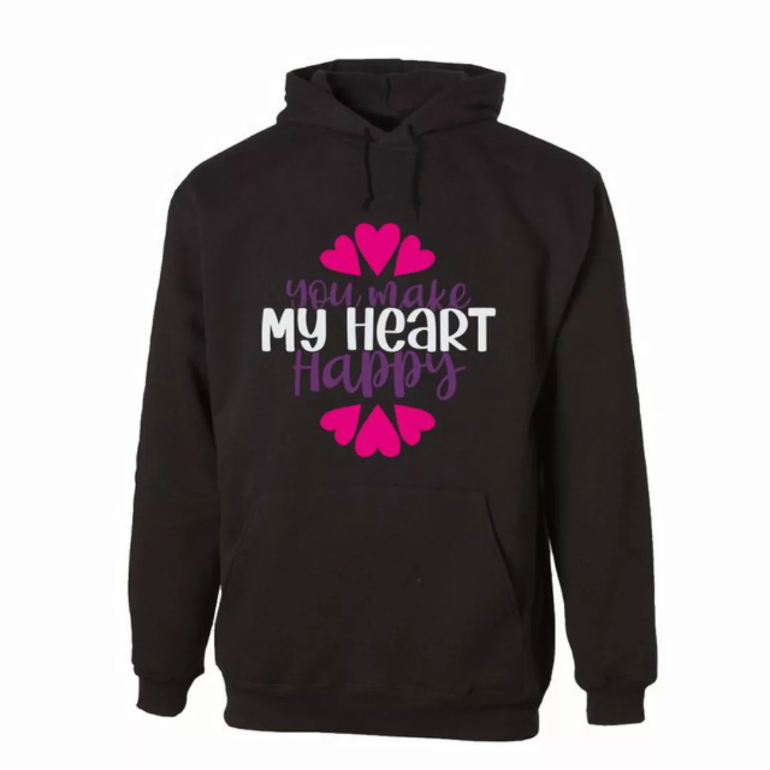 G-graphics Hoodie You make my heart happy Unisex mit trendigem Frontprint m günstig online kaufen