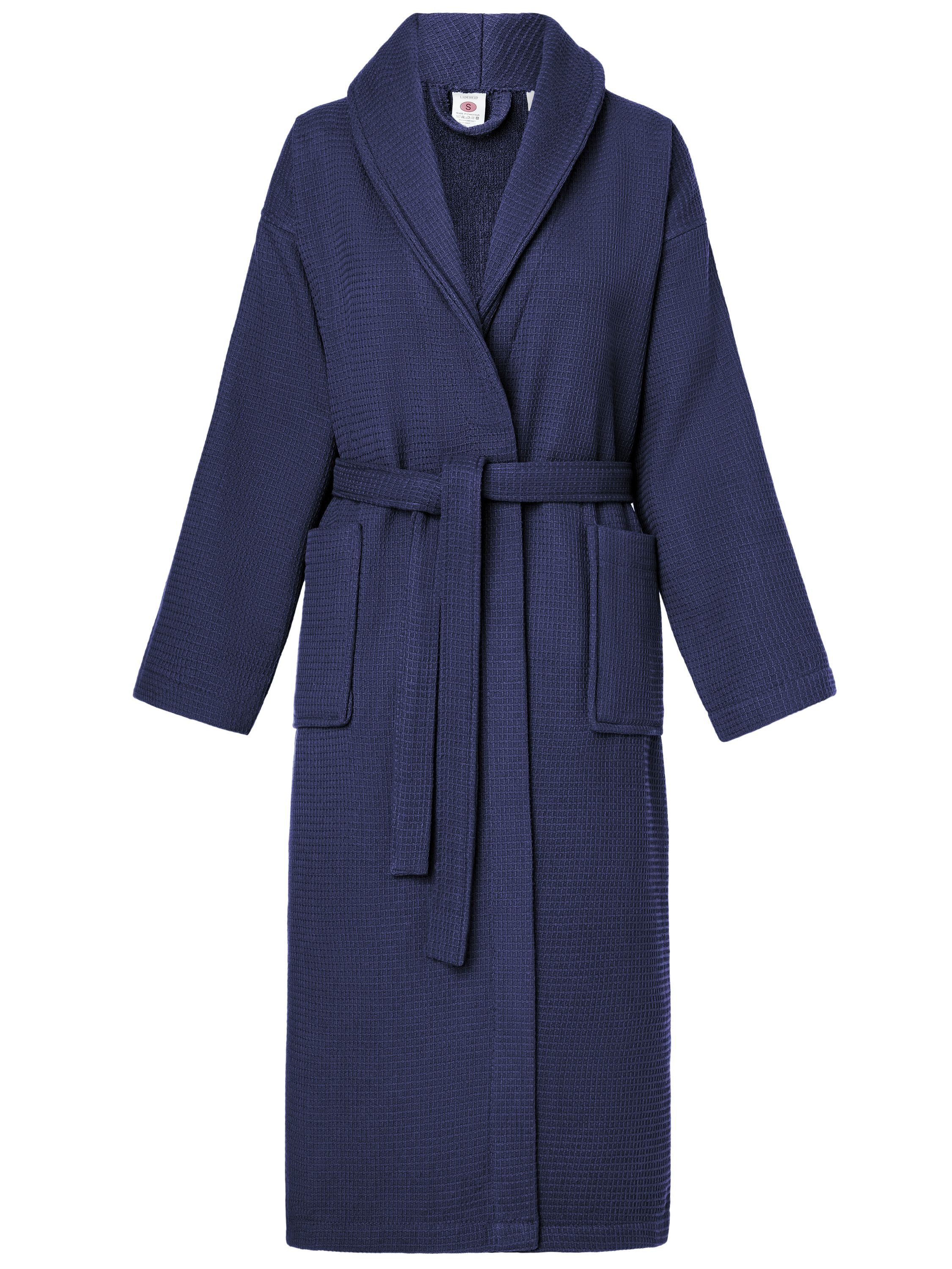 Ladeheid Bademantel Damen Waffelpiqué Bademantel - günstig online kaufen