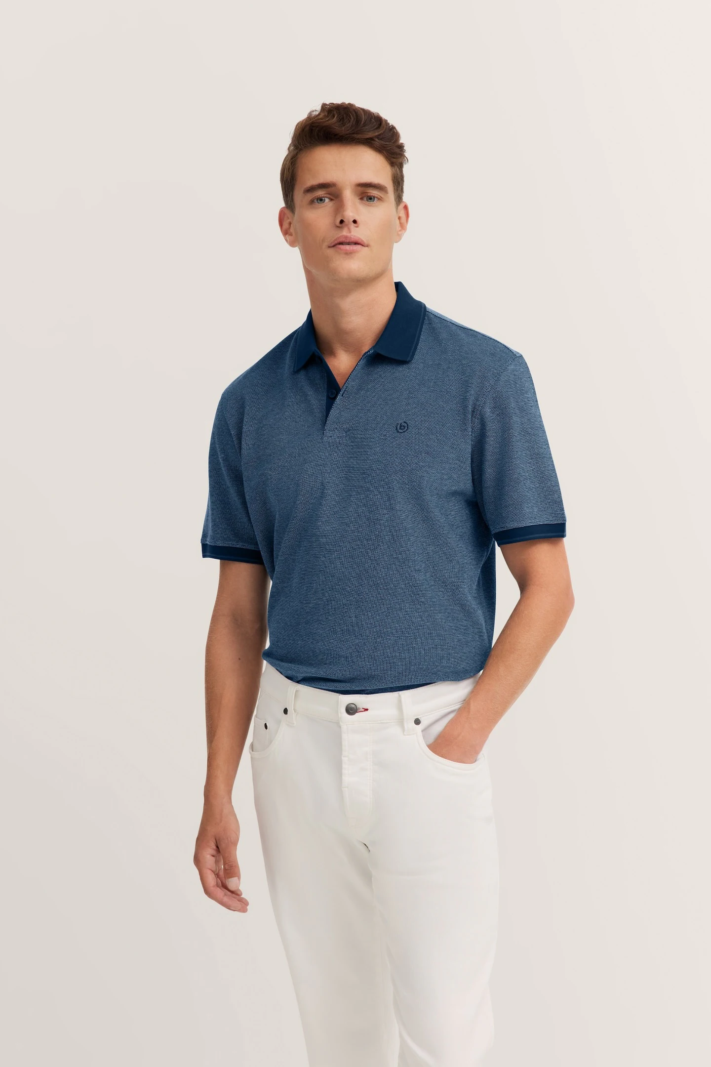 bugatti Poloshirt, aus Baumwolle günstig online kaufen