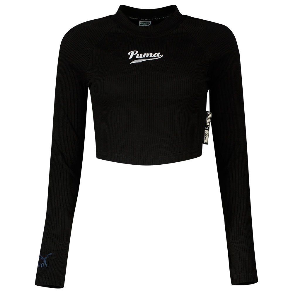 Puma Select Team Ribbed Kurzärmeliges T-shirt M Puma Black günstig online kaufen