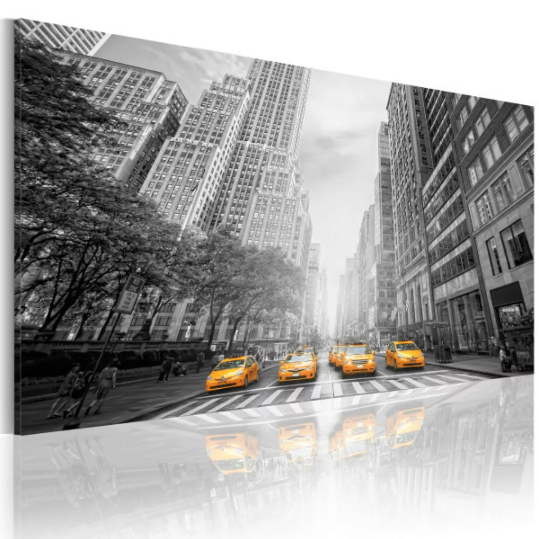 Wandbild New York - yellow taxi XXL günstig online kaufen