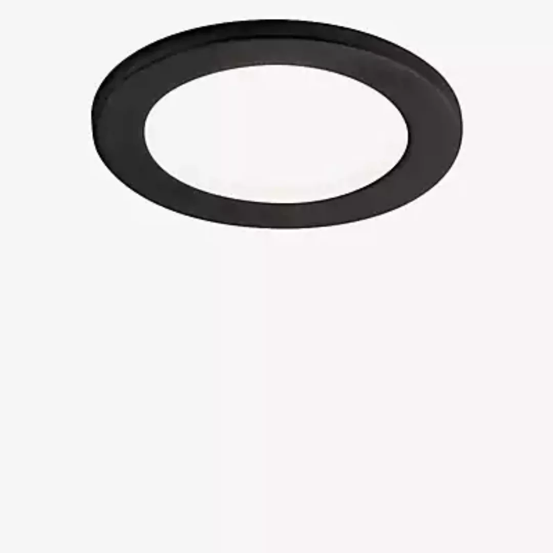 Wever & Ducré Luna Round 1.0 Einbaustrahler LED, schwarz günstig online kaufen