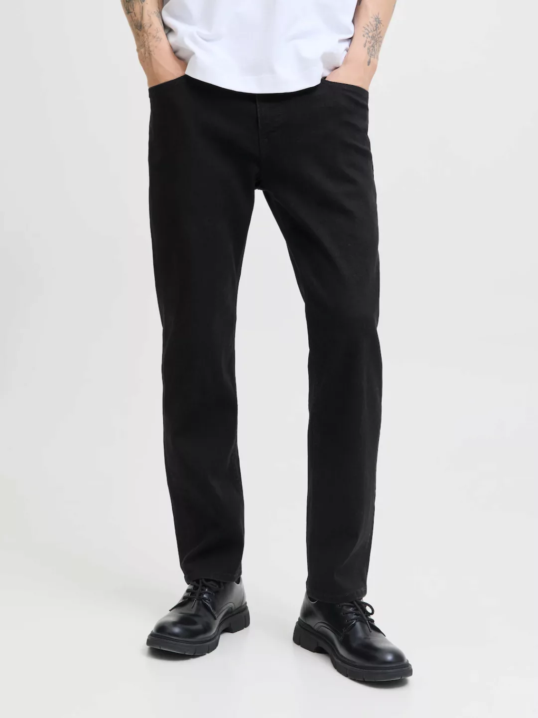 Jack & Jones Straight-Jeans "JJICLARK JJORIGINAL SQ 2" günstig online kaufen