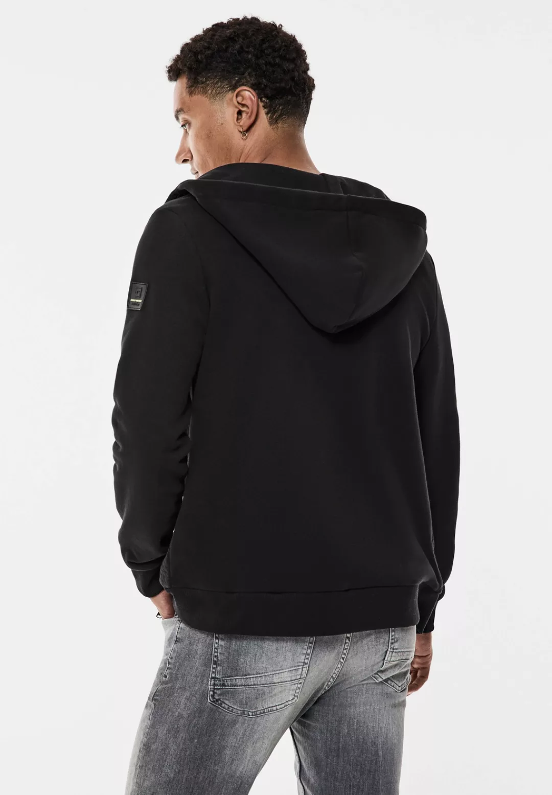 STREET ONE MEN Kapuzensweatjacke, mit Kapuze günstig online kaufen