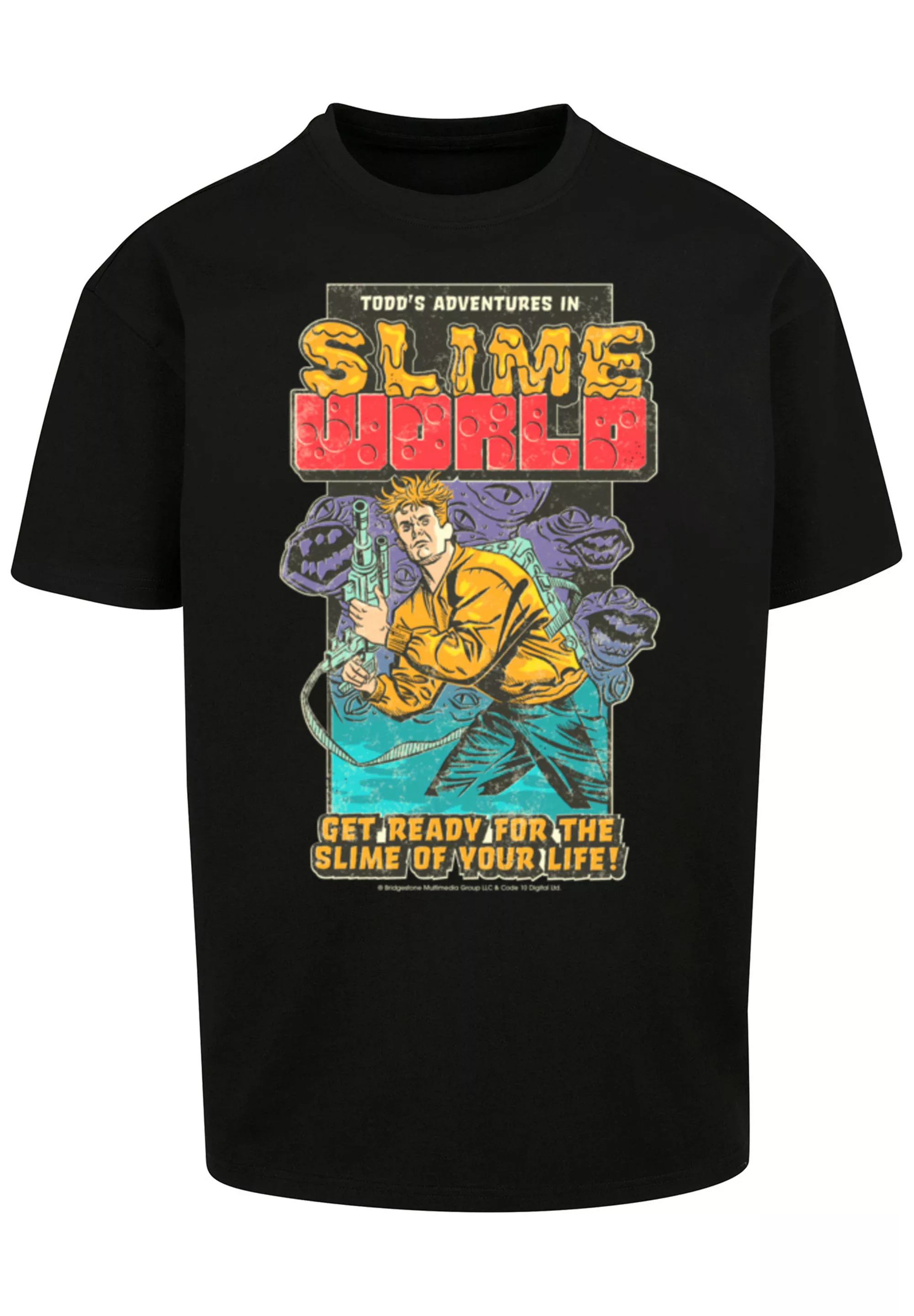 F4NT4STIC T-Shirt "Retro Gaming Todds Adventures In SlimeWorld", Print günstig online kaufen