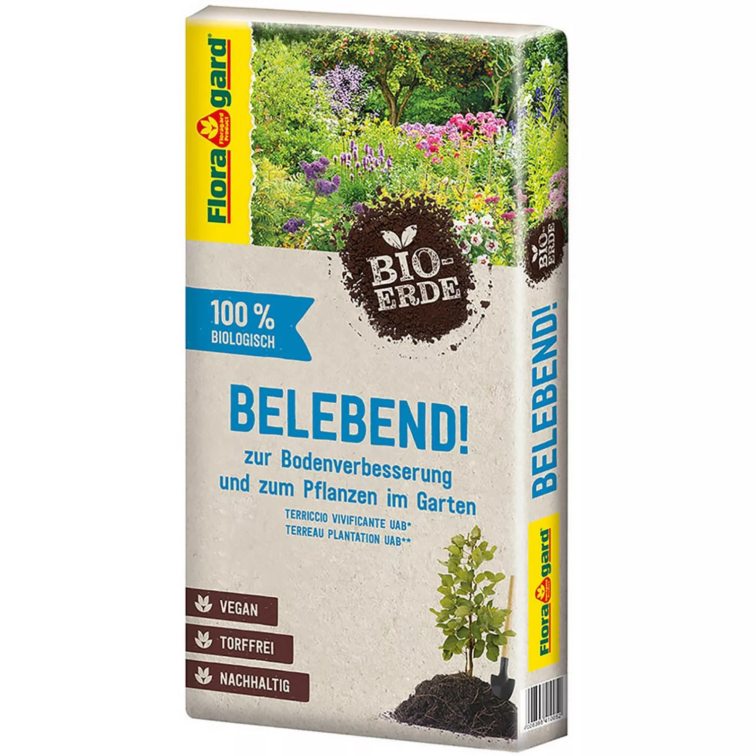 Floragard Bio-Spezialerde Belebend 60 l zur Bodenverbesserung günstig online kaufen