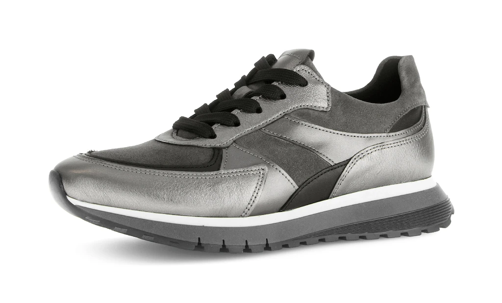 Gabor Keilsneaker "TURIN", Plateau, Schnürschuh, Komfortschuh in H-Weite (= günstig online kaufen