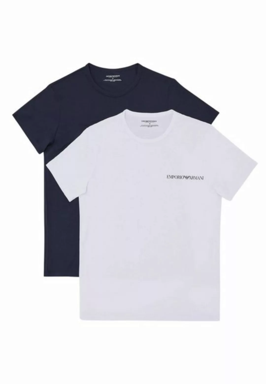 Emporio Armani T-Shirt T-Shirt Kurzamshirts im 2 Pack (2-tlg) günstig online kaufen