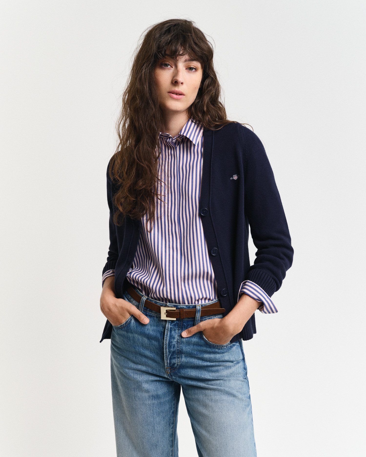 Gant Strickjacke CLASSIC COTTON CARDIGAN günstig online kaufen