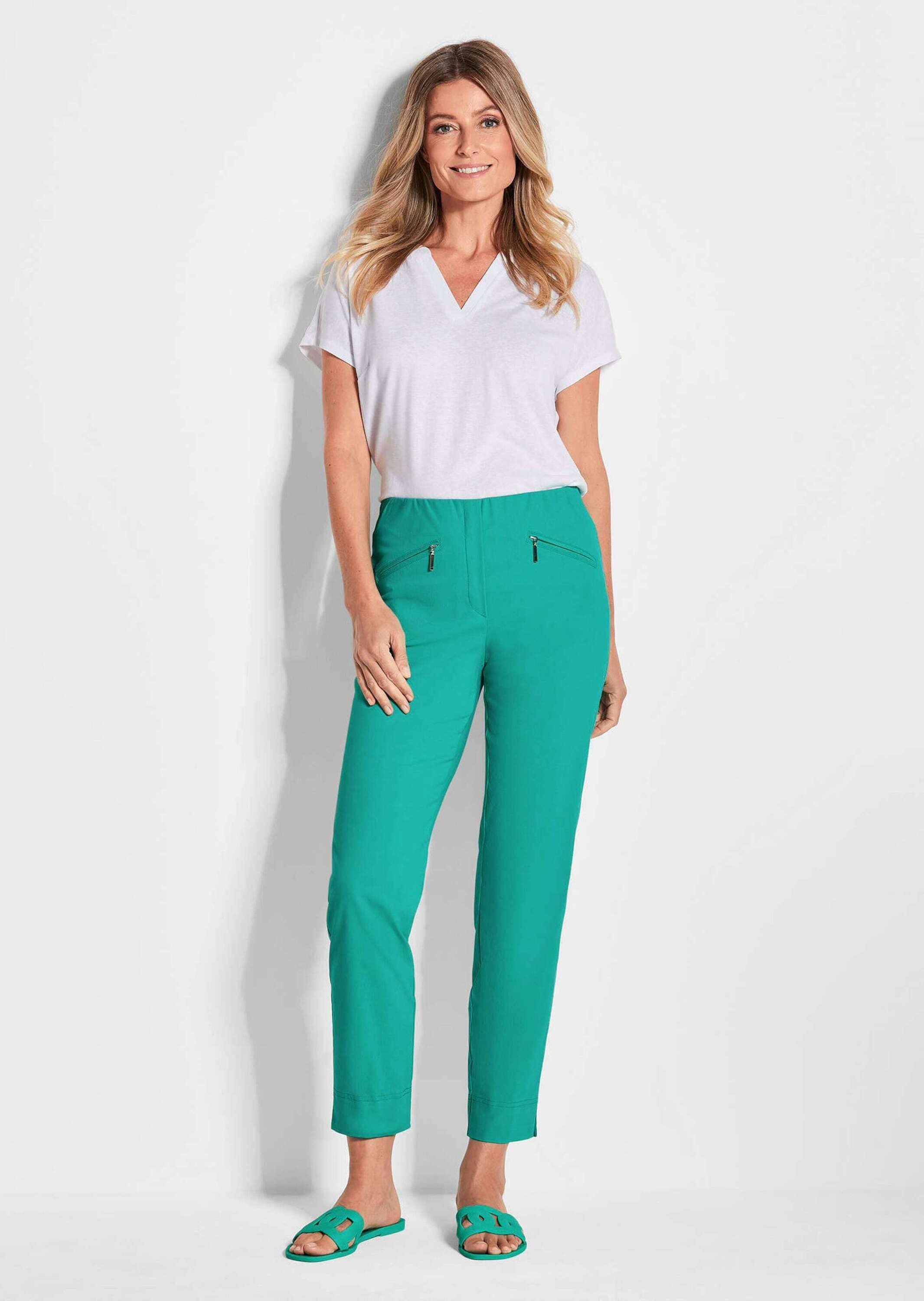GOLDNER 7/8-Caprijeans Stretchhose LOUISA, dehnbar & günstig online kaufen