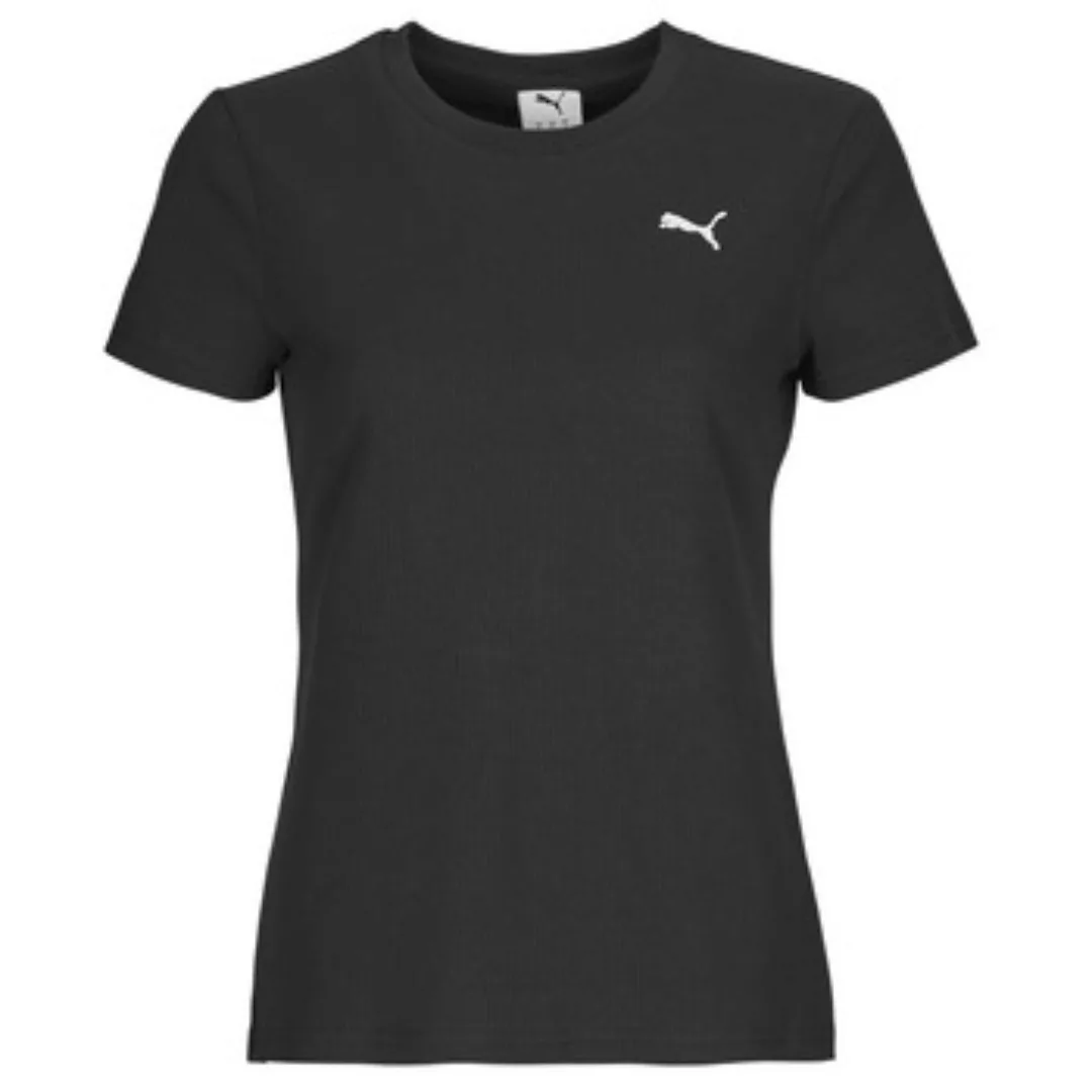 PUMA T-Shirt "ESS ELEVATED Geripptes T-Shirt Damen" günstig online kaufen