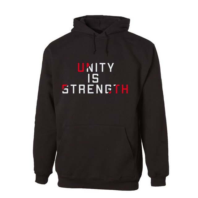 G-graphics Hoodie Unity is strength Unisex mit trendigem Frontprint mit Spr günstig online kaufen