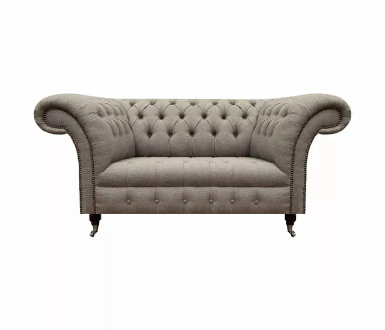 JVmoebel Chesterfield-Sofa Luxus Chesterfield Sofa Couch Zweisitzer Polster günstig online kaufen