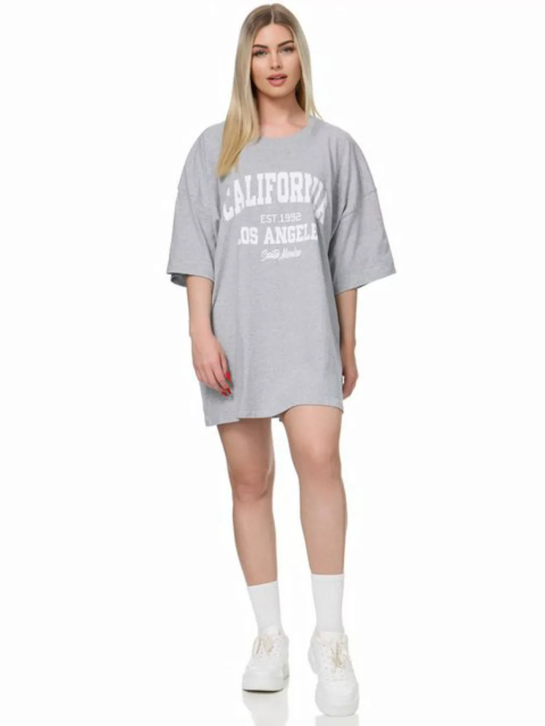 Worldclassca T-Shirt Worldclassca Oversized Print CALIFORNIA T-Shirt lang S günstig online kaufen