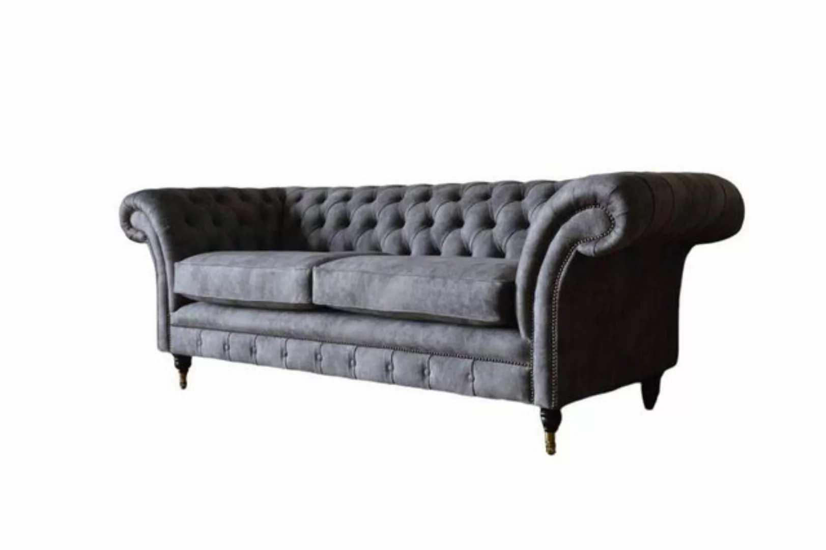 JVmoebel Sofa Design Polster Sofa 3 Sitzer Couch Luxus Klassische Textil, M günstig online kaufen