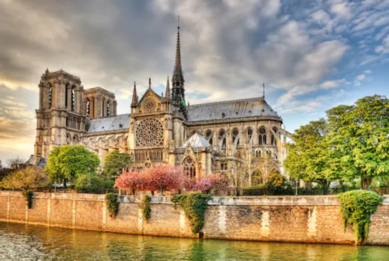 Papermoon Fototapete »Notre Dame de Paris« günstig online kaufen