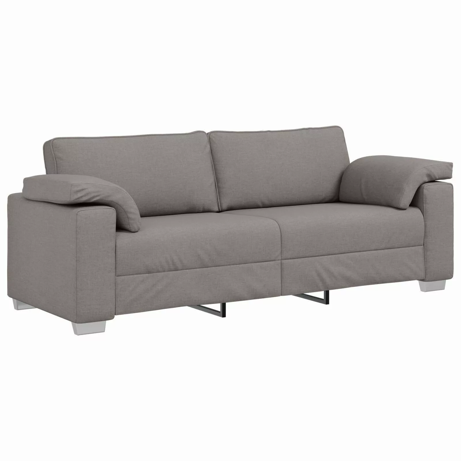 vidaXL Sofa Sofa 3-Sitzer Taupe 178 günstig online kaufen