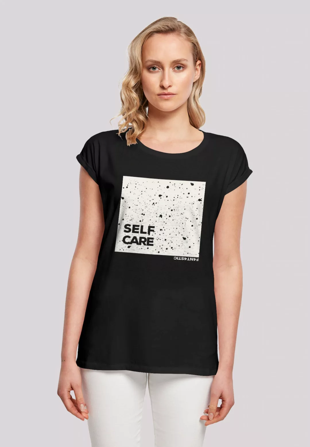 F4NT4STIC T-Shirt "SELF CARE SHORT SLEEVE TEE", Print günstig online kaufen