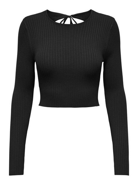 ONLY Sweatshirt ONLMEDDI LS CROP BACKDETAIL ONECK C günstig online kaufen