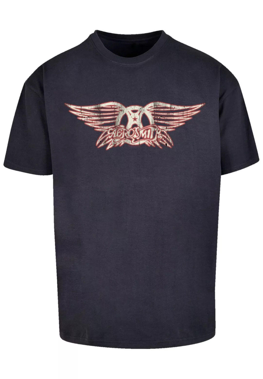 F4NT4STIC T-Shirt "Aerosmith Rock Band Logo", Premium Qualität, Rock-Musik, günstig online kaufen