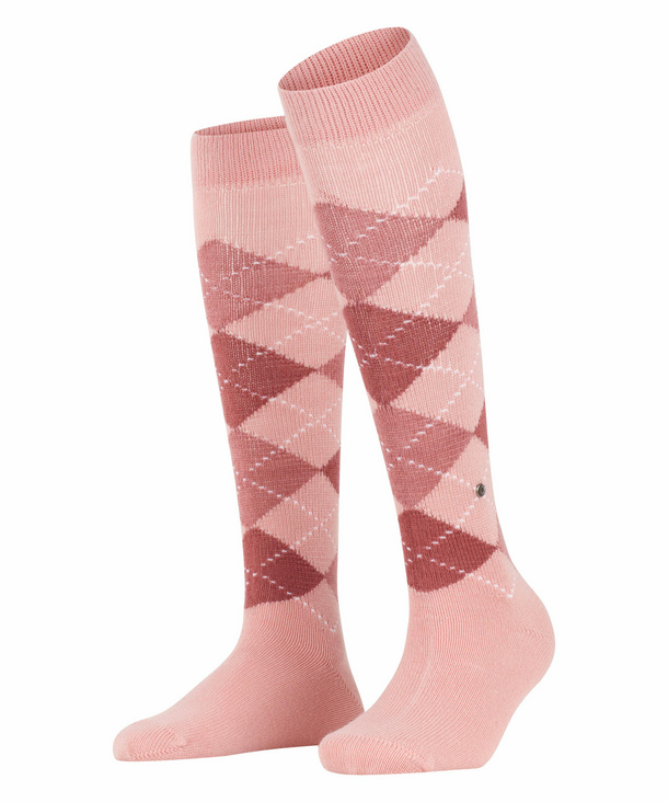 Burlington Whitby Damen Kniestrümpfe, 36-41, Mehrfarbig, Argyle, 22319-8642 günstig online kaufen