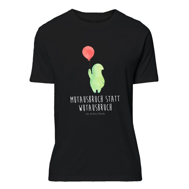 Mr. & Mrs. Panda T-Shirt Schildkröte Luftballon - Schwarz - Geschenk, Sprüc günstig online kaufen