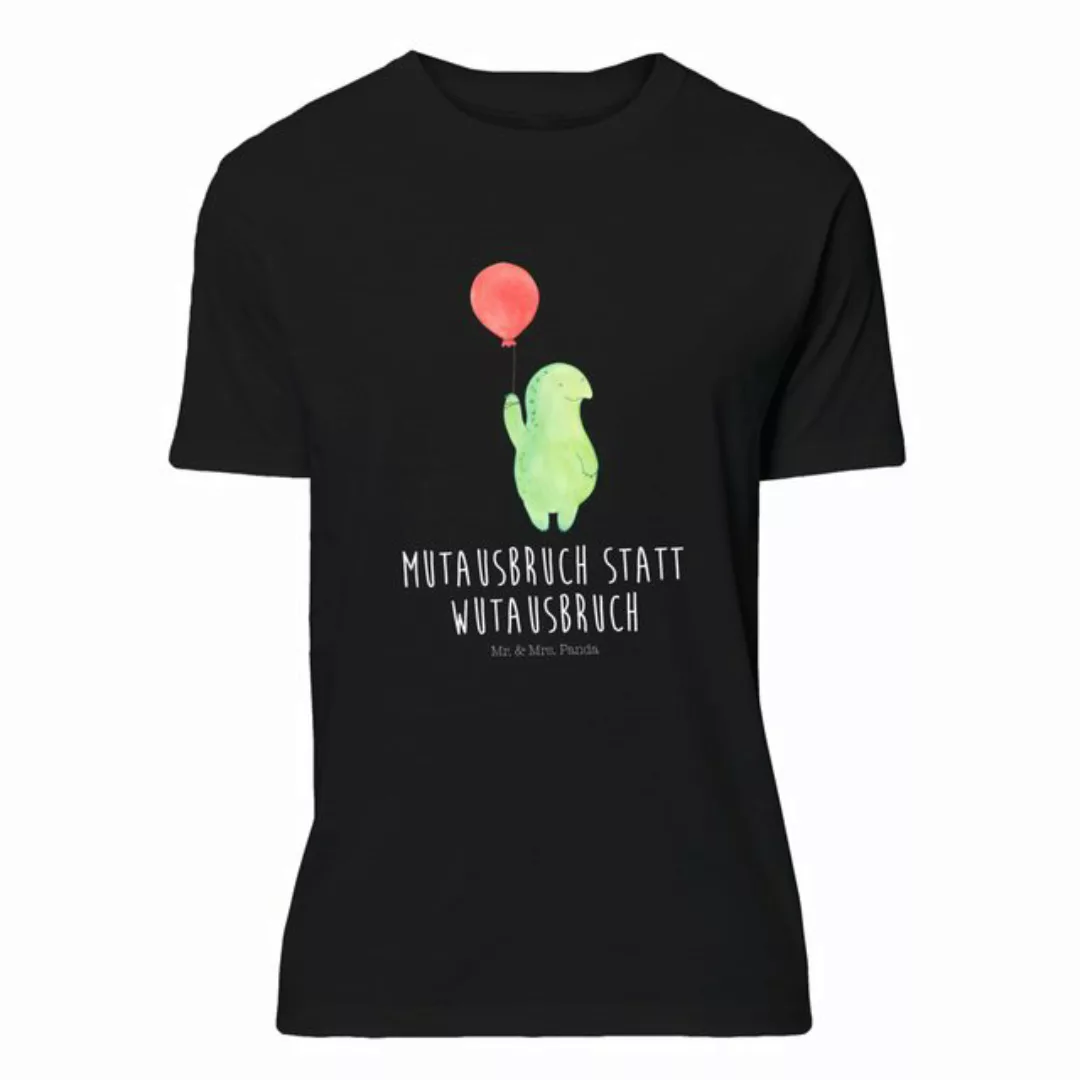 Mr. & Mrs. Panda T-Shirt Schildkröte Luftballon - Schwarz - Geschenk, Sprüc günstig online kaufen