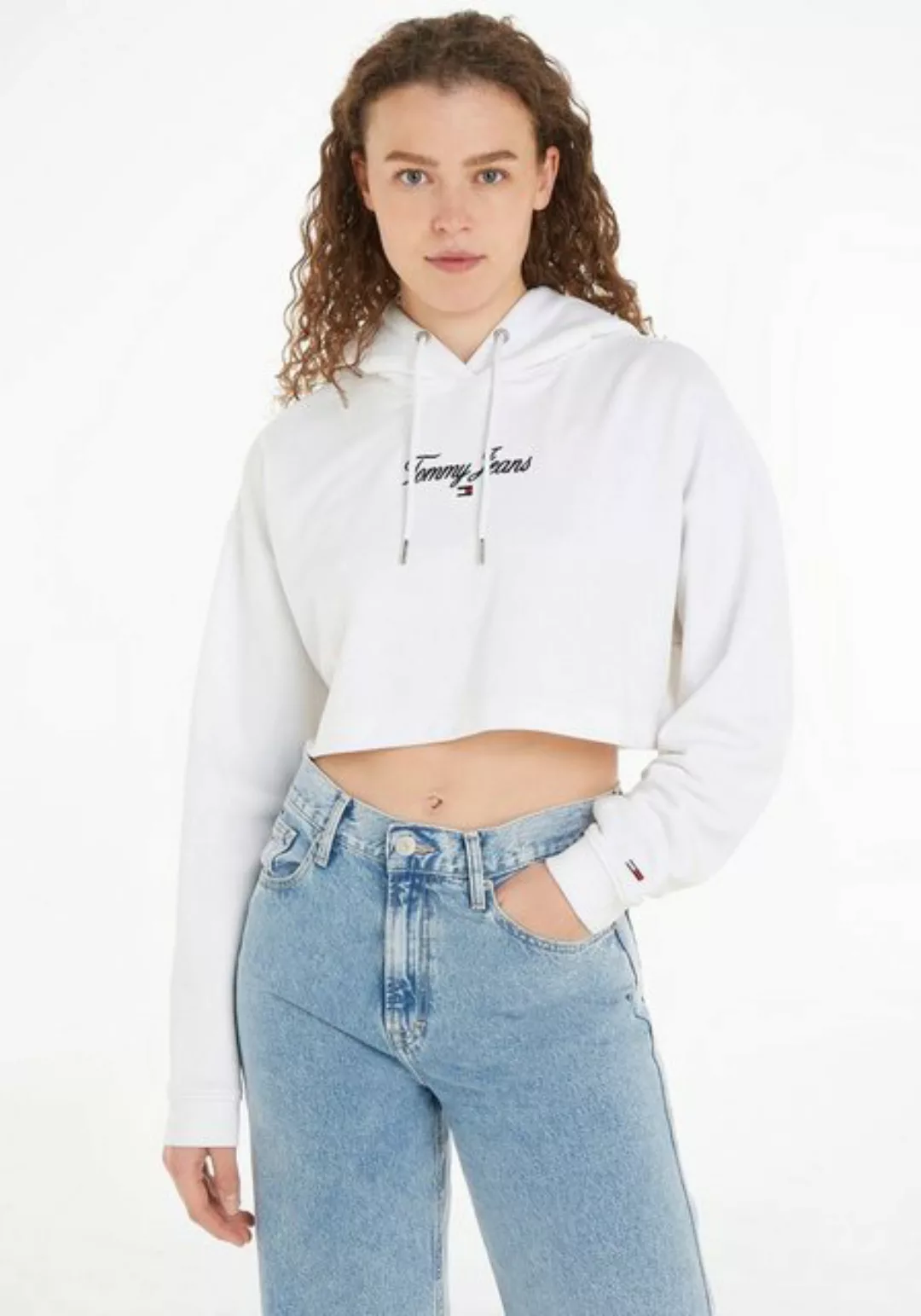 Tommy Jeans Kapuzensweatshirt "TJW CRP ESS 1 EMBRO HOODIE", mit Tommy Jeans günstig online kaufen