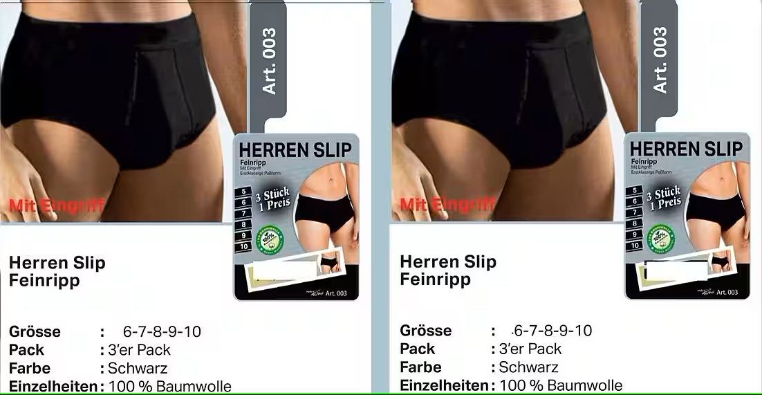 cwonlineshop Slip Sparset 6 Stück Herrenslips/Unterhosen günstig online kaufen