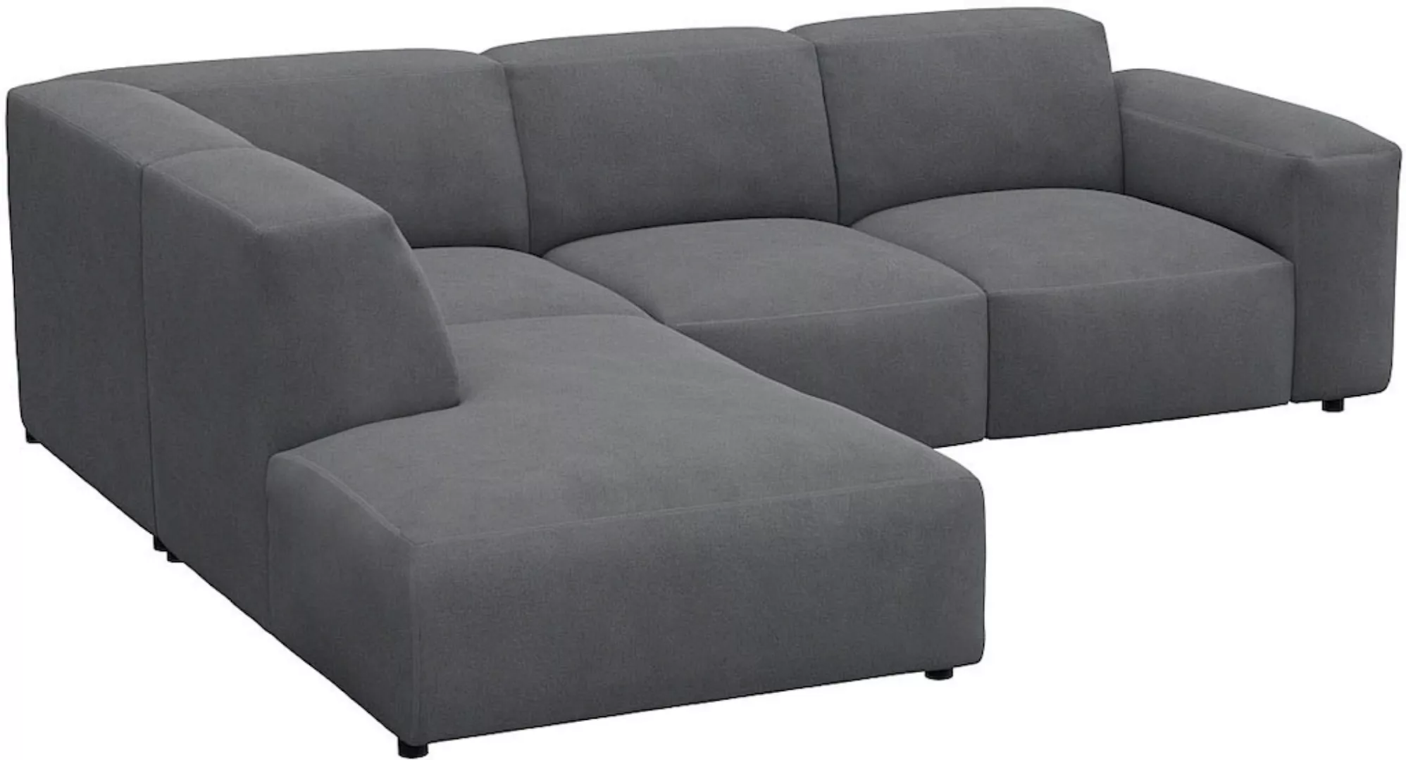 FLEXLUX Ecksofa »Lucera, super bequem durch hochwertigen Sitzaufbau mit Kal günstig online kaufen