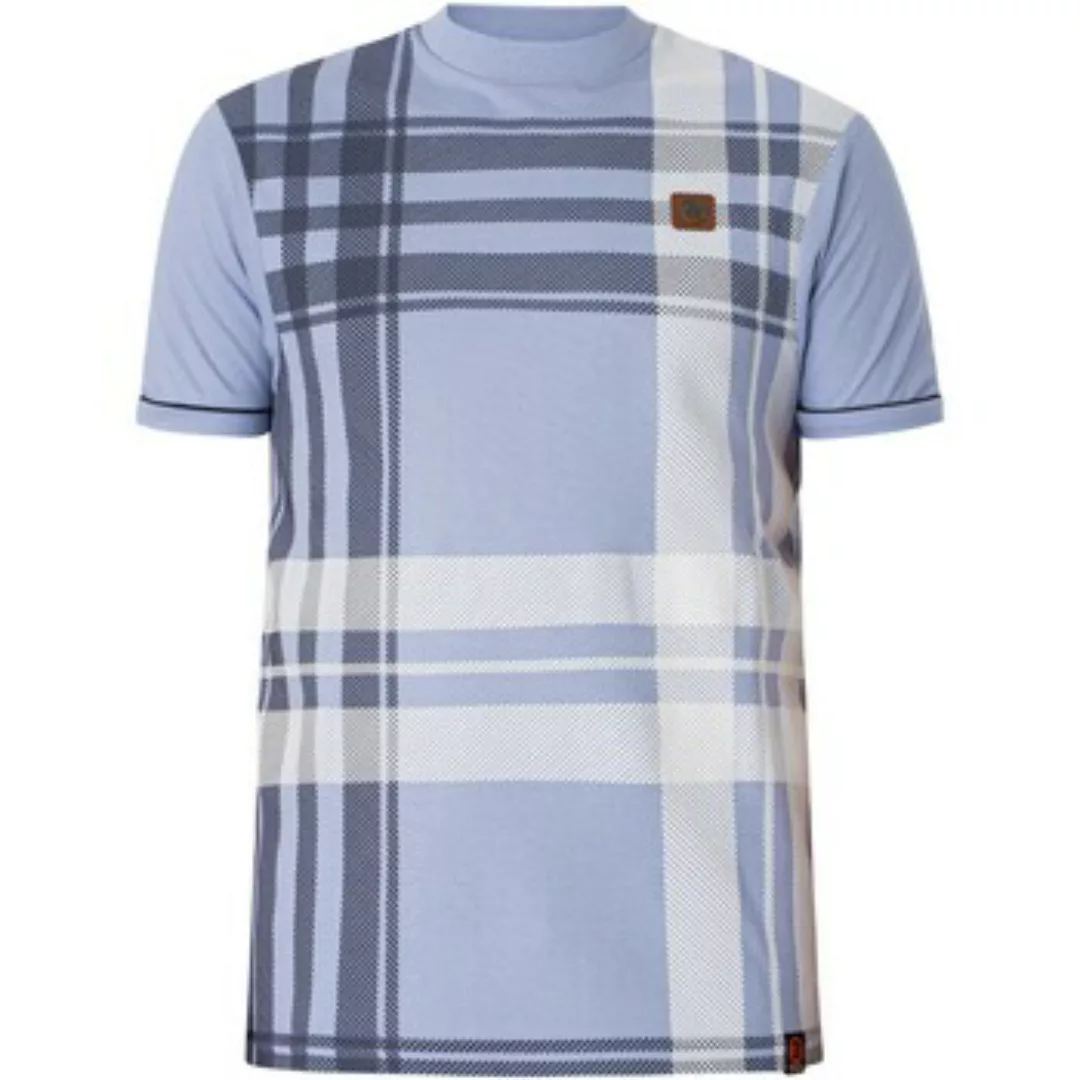 Trojan  T-Shirt Übergroßes T-Shirt mit Karoeinsatz günstig online kaufen
