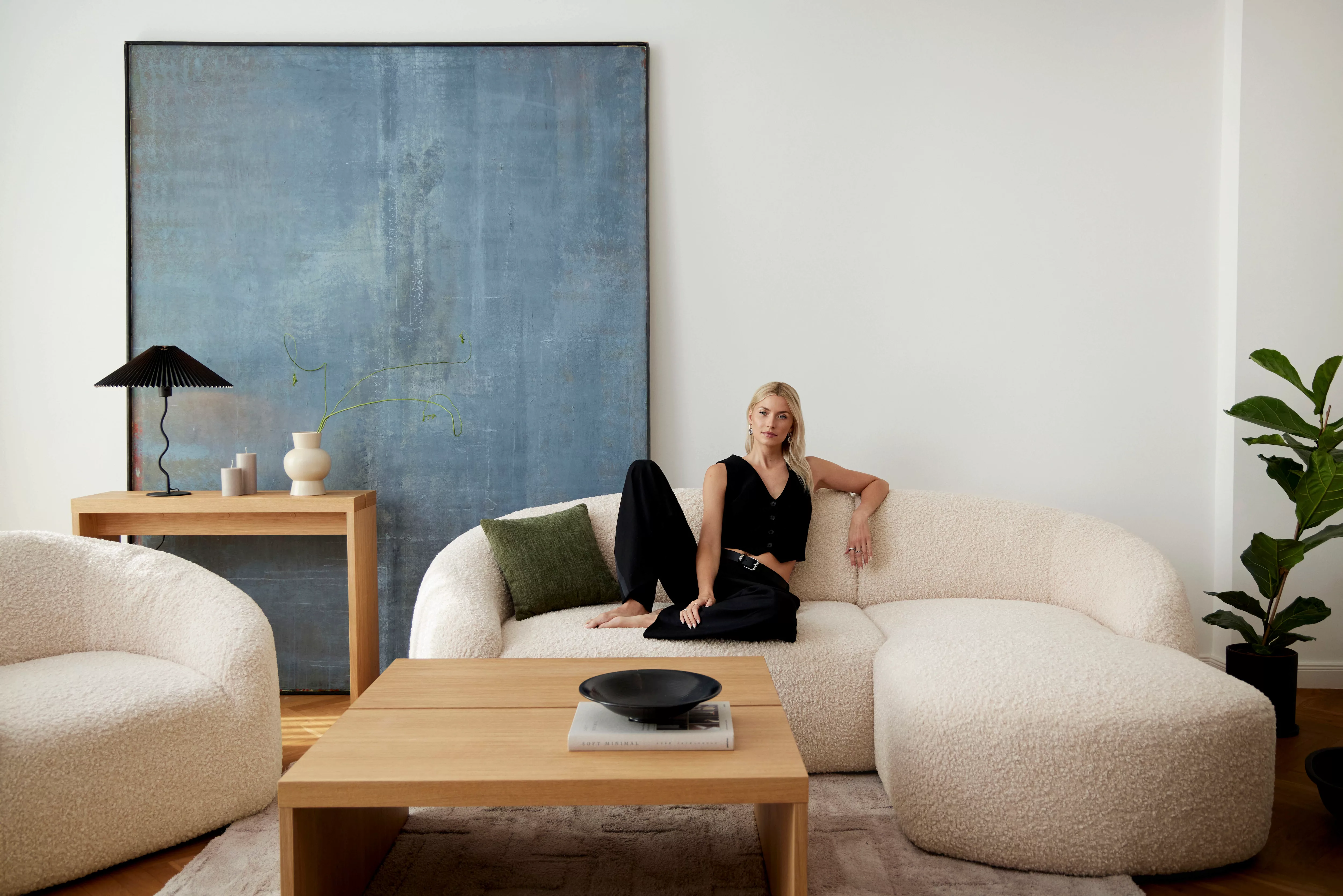 LeGer Home by Lena Gercke Ecksofa "Yani L-Form", organische Form, auch in B günstig online kaufen