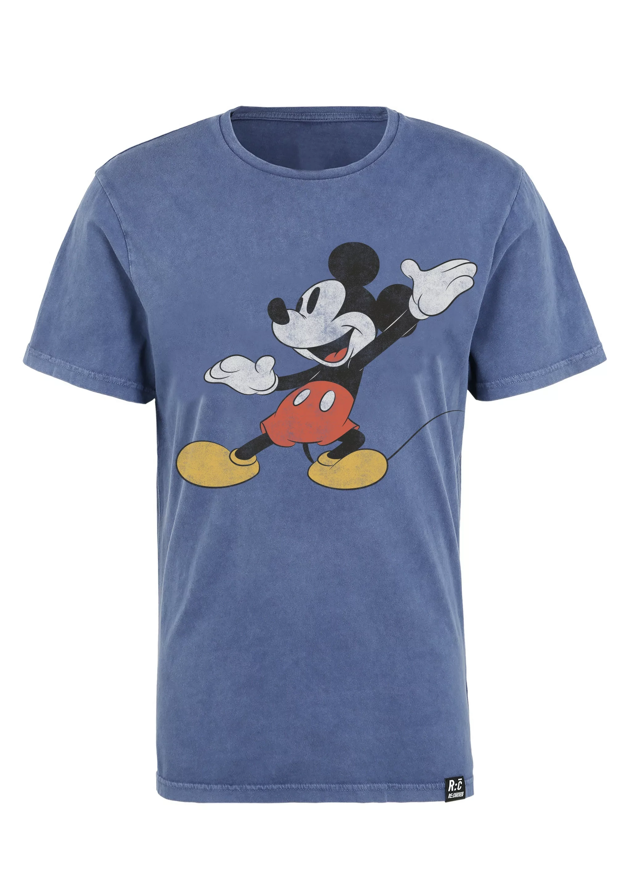 Recovered T-Shirt "Disney Mickey Mouse Posing", im zeitlosen Design günstig online kaufen