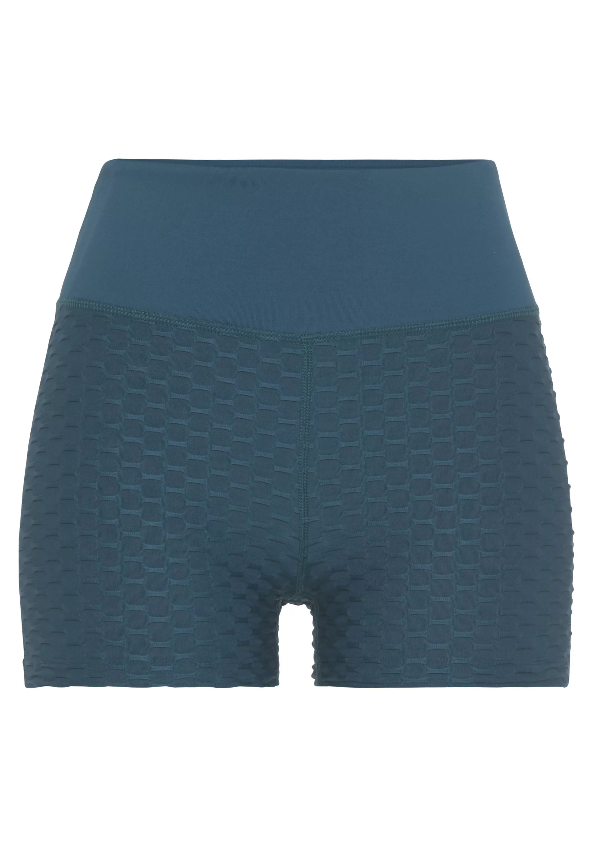 Vivance active Shorts "-Kurze Hose", mit breitem Bund und Wabenoptik günstig online kaufen