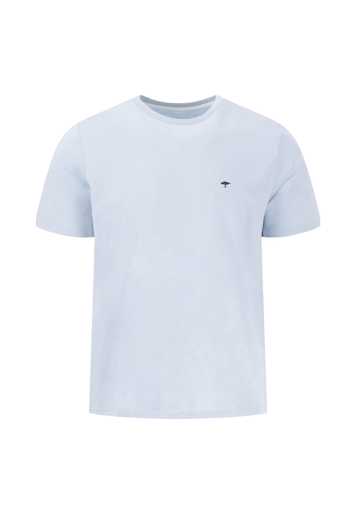 FYNCH-HATTON T-Shirt mit Rundhals und Logo-Stickerei günstig online kaufen
