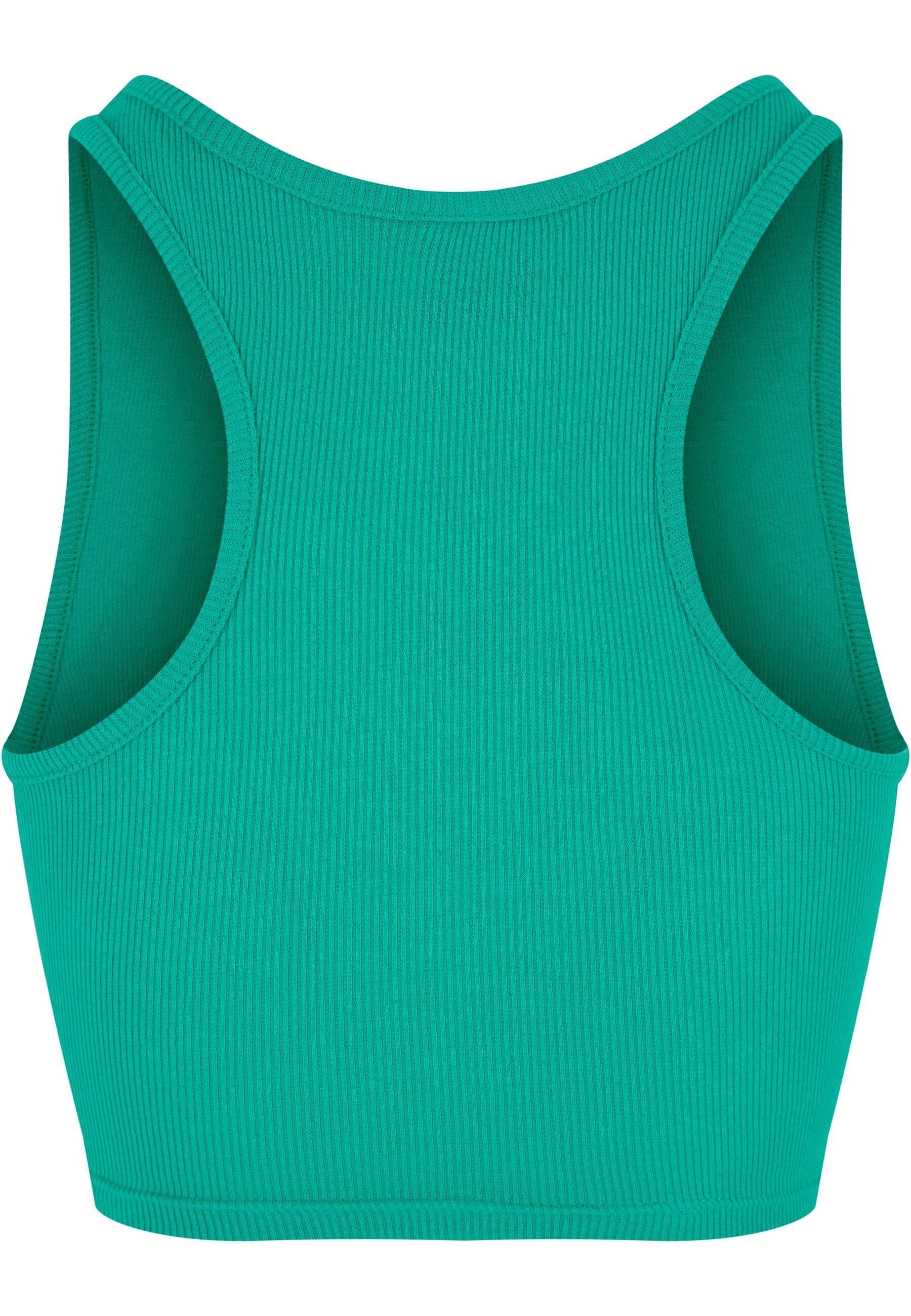 URBAN CLASSICS Muskelshirt "Urban Classics Damen Ladies Cropped Rib Top", ( günstig online kaufen
